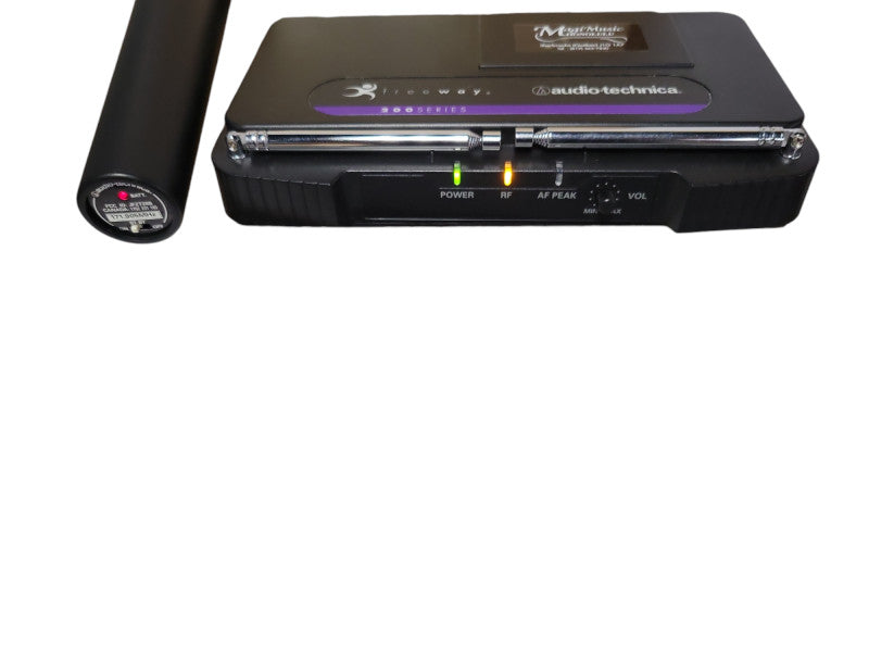 Audio Technica ATW-202-TB VHF Wireless system, READ _