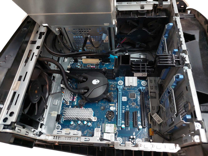 AlienWare Case with Aurora R10 Motherboard with Liquid Cooling  =