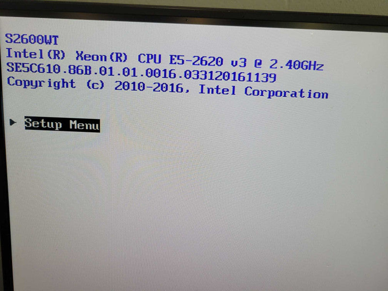 Intel 2U Server S2600WT - 2x Xeon E5-2620 v3 | 16GB RAM | NO HDD | INTEL RAID %