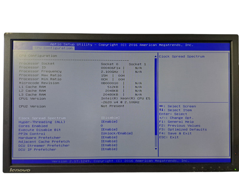 Supermicro X10DDW-i 1U | 1x Xeon E5-2620 v4 @ 2.10GHz, No Ram, 1x PSU