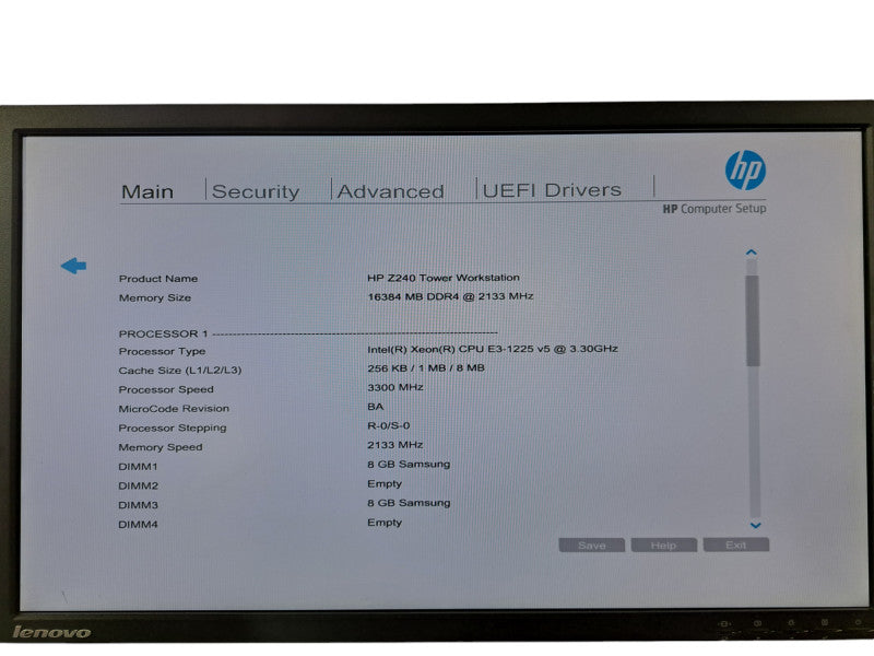 HP Z240 Workstation | Xeon E3-1225 v5 @ 3.30Ghz, 16GB DDR4, Quadro K1200