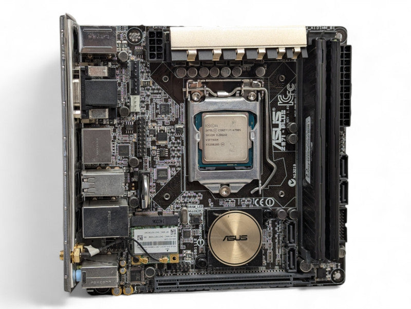 ASUS  Z97I-PLUS mini ITX Intel Core i7-4790S @ 3.20Ghz 16GB RAM  -