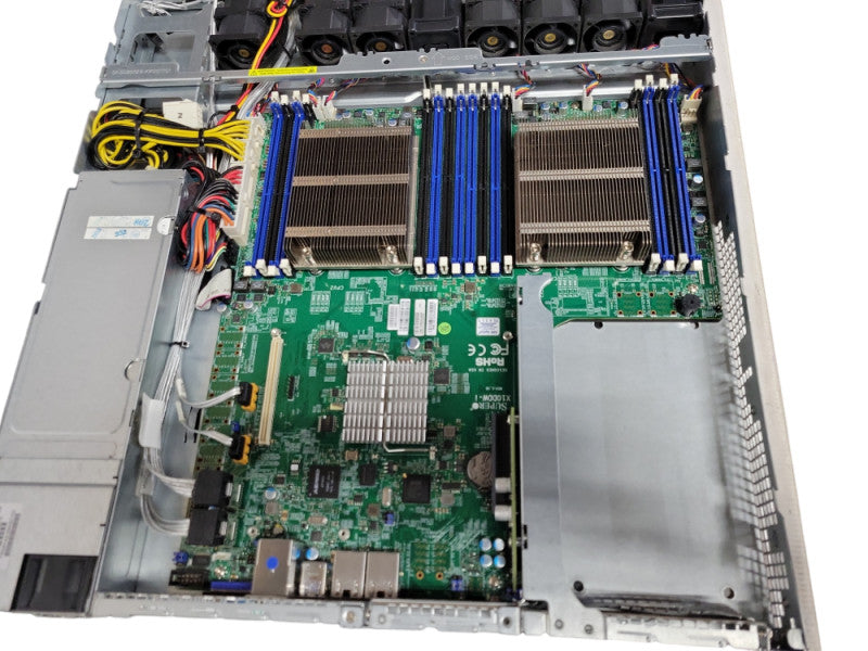 Supermicro X10DDW-i 1U | 2x Xeon E5-2620 v4 @ 2.10GHz, No Ram, 1x PSU Q