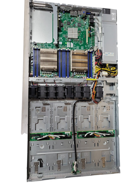 Supermicro X10DDW-i 1U | 2x Xeon E5-2620 v4 @ 2.10GHz, No Ram, 1x PSU Q