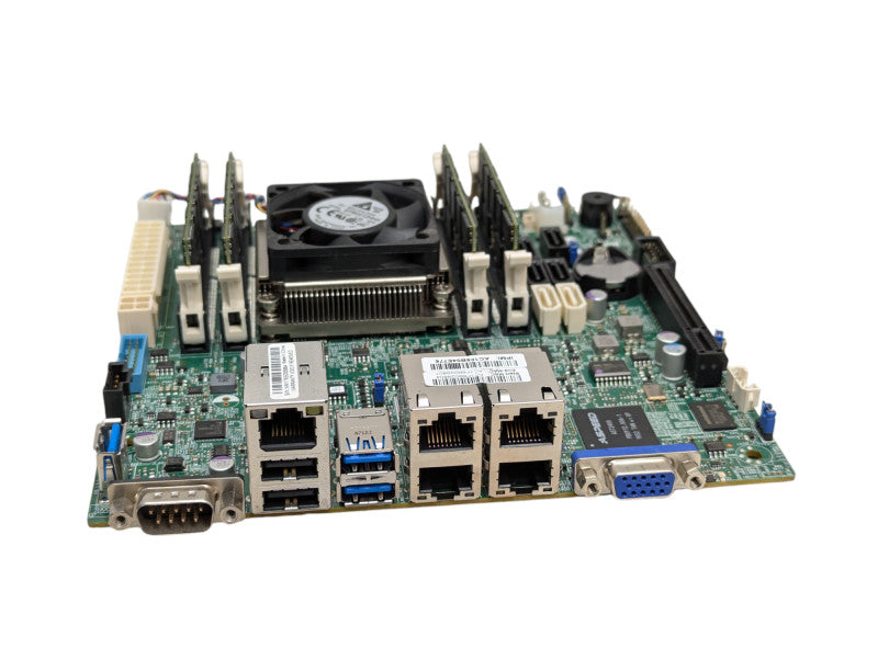 Supermicro A1SRI-2758F Motherboard with 32GB RAM Please READ  -