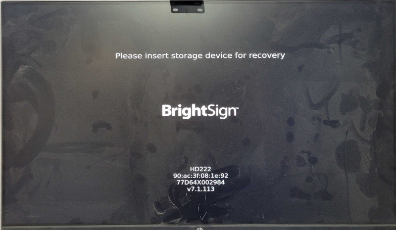 BrightSign HD222 Networked Interactive Media/Digital Signage Player
