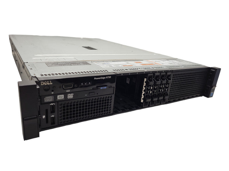 DELL PowerEdge R730 2x E5-2640 v3 @ 2.6GHz 32GB RAM H730P Mini 2x PSU 2.5"  $