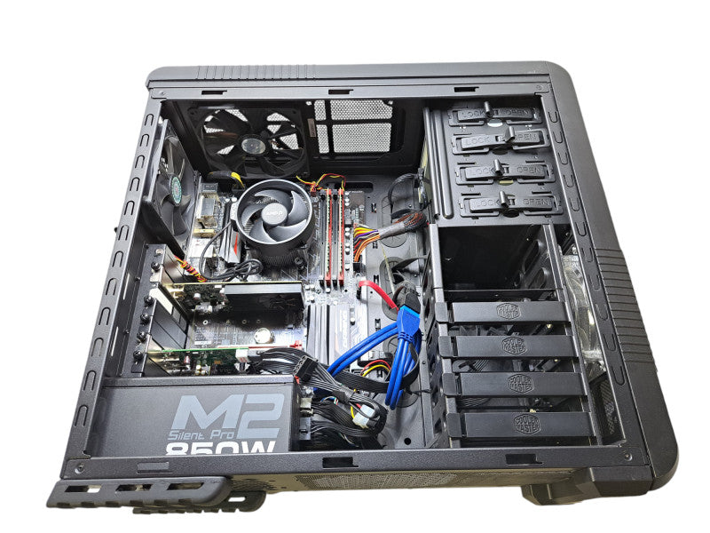 Custom PC | Gigabyte GA-AB350, Ryzen 7 1700 @ 3.00GHz 4C, 16GB DDR4, GT 1030