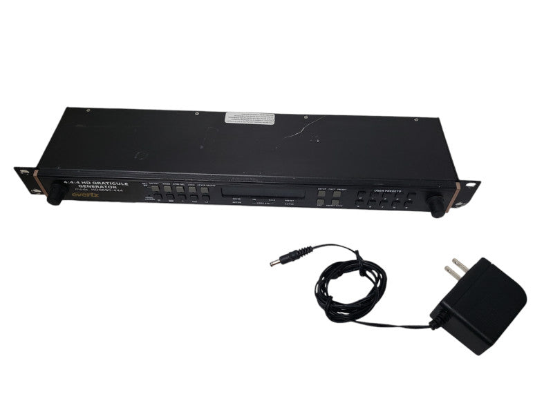 EVERTZ GRATICULE GENERATOR Model: HD9690 4:4:4:4 9000RCP-X1