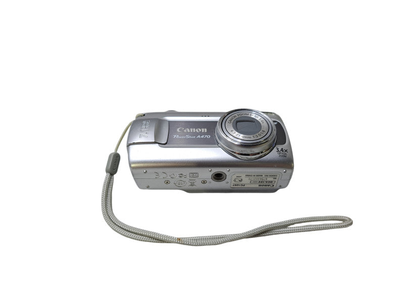 Canon PC1267 PowerShot A470 | 7.1MP Digital Camera Silver | Tested
