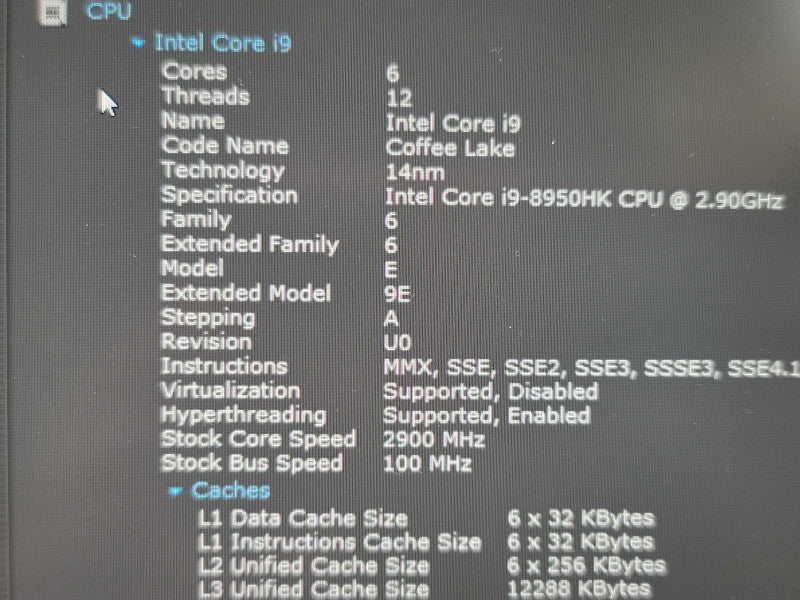 Dell Precision 5530 | I9-8950hk| 32GB DDR4| Quadro P2000| 512GB NVMe READ  β Lap200