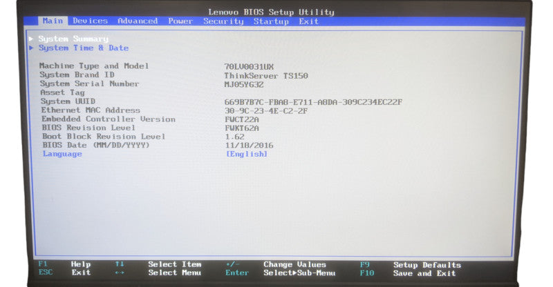 Lenovo ThinkServer TS150 Workstation | Xeon E3-1225 V5 | 32GB DDR4 | No HDD