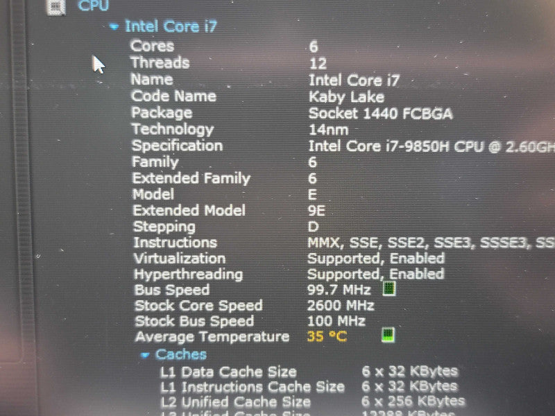 Dell Latitude 5501| i7-9850H| 16GB DDR4| 512GB SSD READ β Lap200