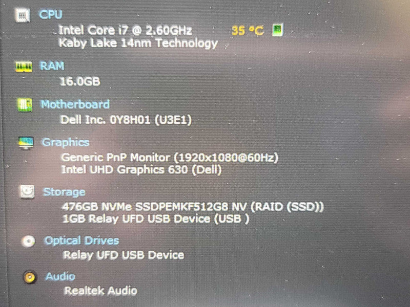 Dell Latitude 5501| i7-9850H| 16GB DDR4| 512GB SSD READ β Lap200