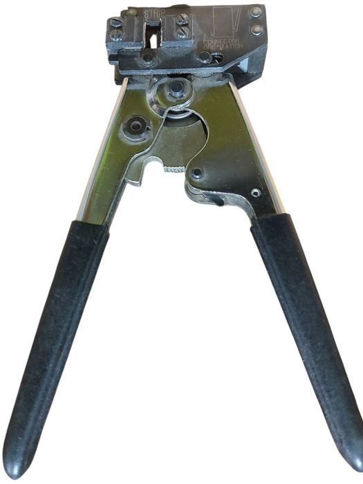 AMP Incorporated 231652 Black & Silver D8745 Hand Strip Crimping Tool