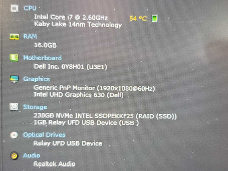 Dell Latitude 5501| i7-9850H| 16GB DDR4| 256GB SSD READ  β Lap200