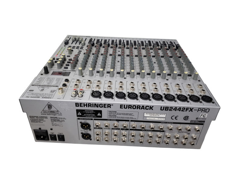 Behringer Eurorack UB2442FX-Pro 24 Bit Multi-FX Processor Line Mixer