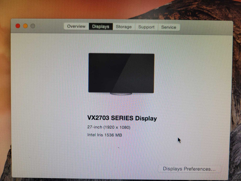 Mac Mini Late 2014, Core I5-4308U 2.8GHz, 8GB RAM, 1TB HDD, OS X Yosemite _