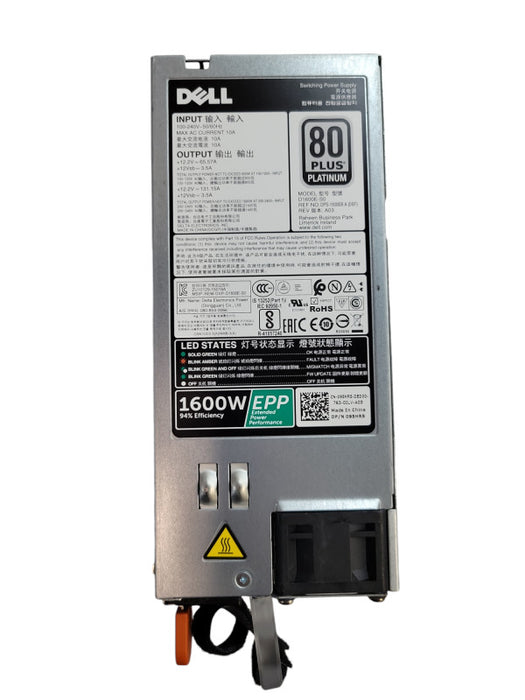 Dell (D1600E-S0) 1600W 80+ Platinum Server Power Supply Q%