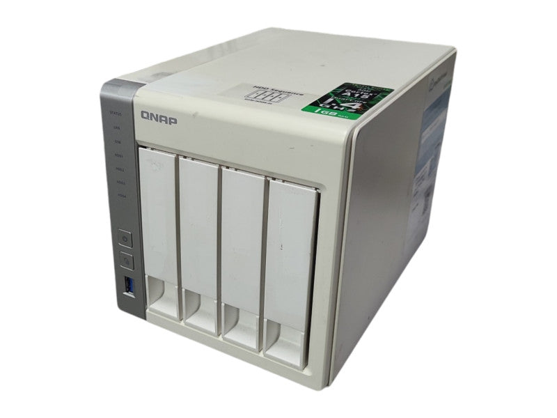 QNAP TS-431+ 4 Bays NAS, 12TB (4x 3TB 3.5" HDDs)