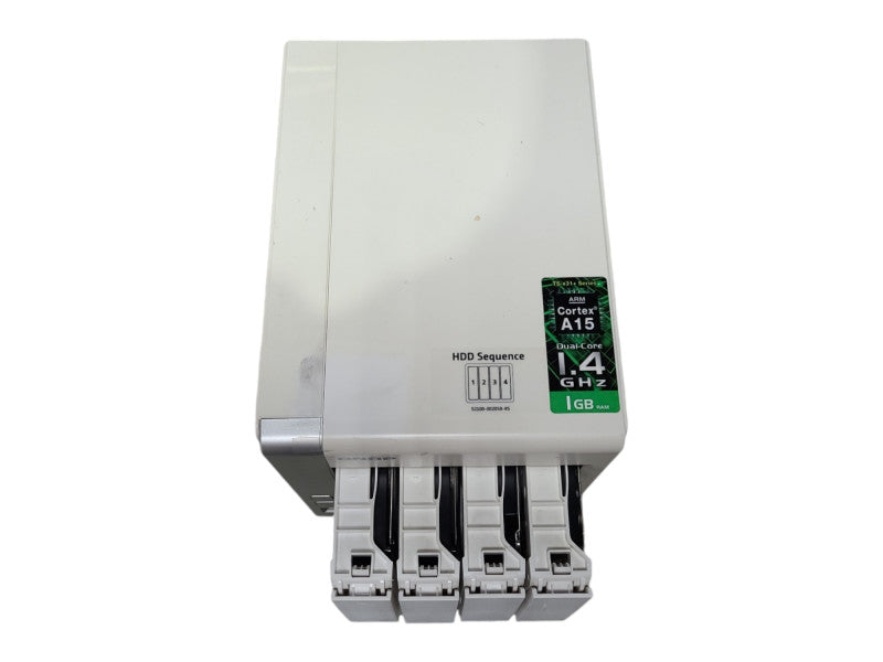 QNAP TS-431+ 4 Bays NAS, 12TB (4x 3TB 3.5" HDDs)