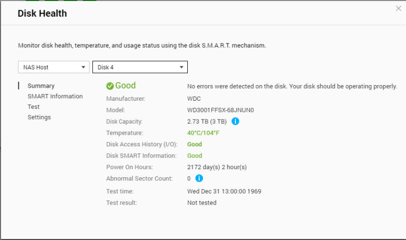 QNAP TS-431+ 4 Bays NAS, 12TB (4x 3TB 3.5" HDDs)