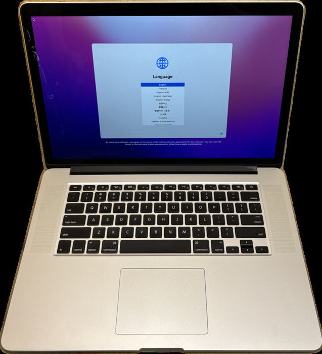 Apple MacBook Pro Retina 15-inch Mid 2015 i7-4770HQ 16GB 256SSD READ!