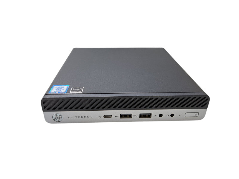 HP EliteDesk 800 G4 USFF| i5-8500T @ 2.10GHz 6C, 16GB DDR4, 256GB NVMe, Wi-Fi