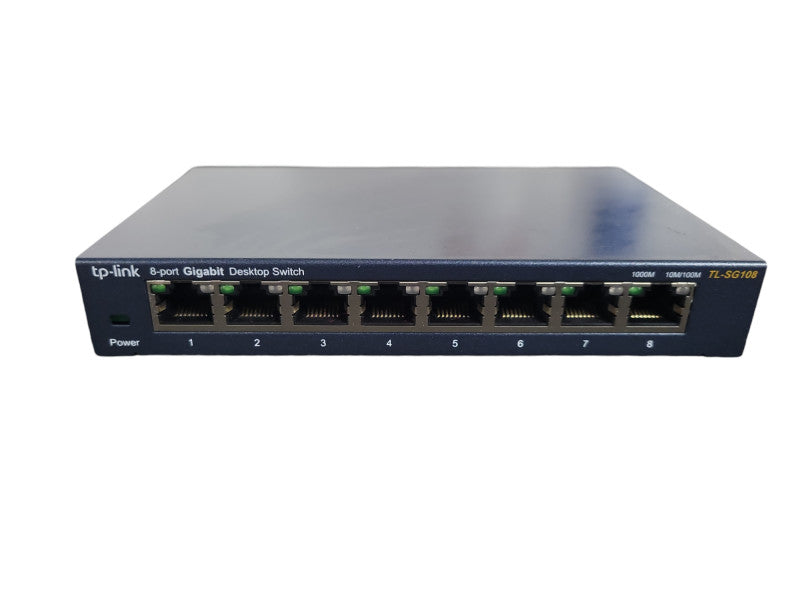 TP-Link (TL-SG108) 8-Port 10/100/1000Mbps Desktop Switch !