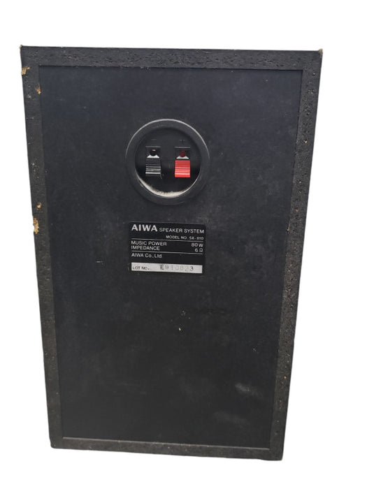 Pair of Aiwa SX-810 80w Bookshelf Speakers