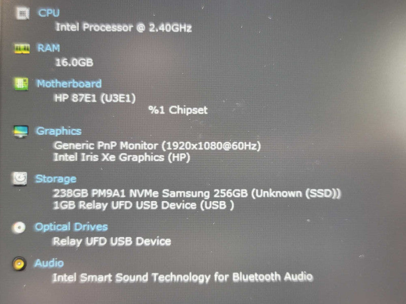 HP ProBook 450 G8| i5-1135G7| 16GB DDR4| 256GB SSD  READ  β Lap200