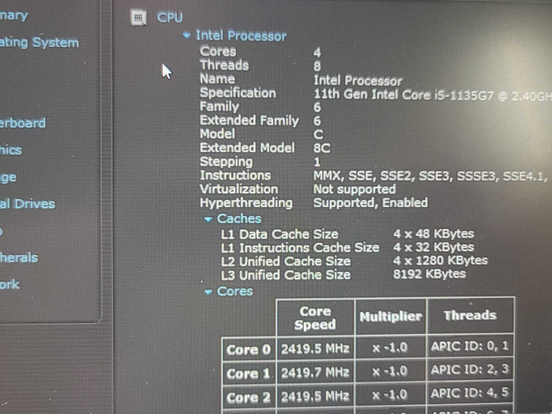 HP ProBook 450 G8| i5-1135G7| 16GB DDR4| 256GB SSD  READ  β Lap200