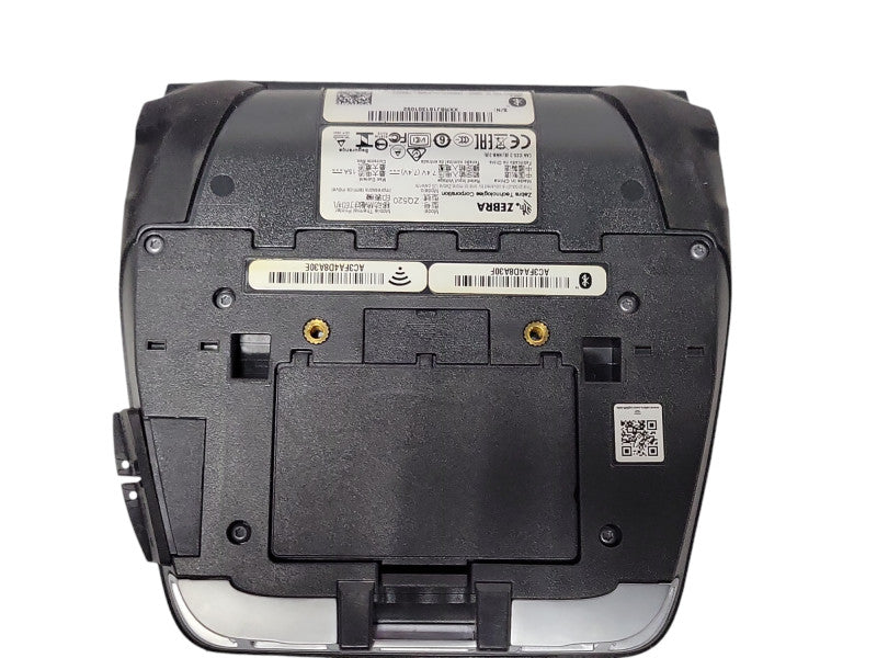 Zebra ZQ520 Mobile Barcode Thermal Printer, No Label/power adapter _