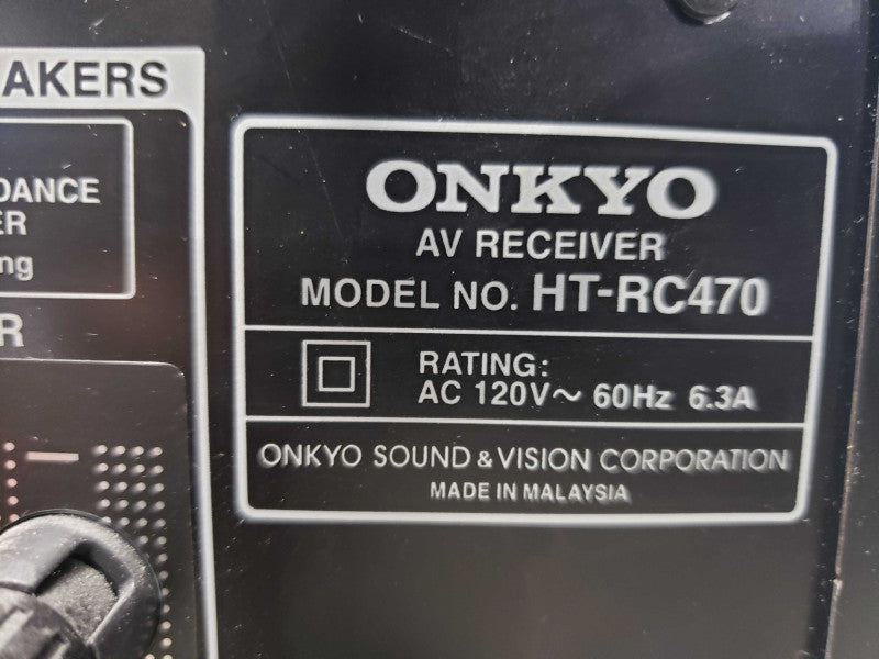 Onkyo HT-RC470 7.2-Channel Network A/V Receiver