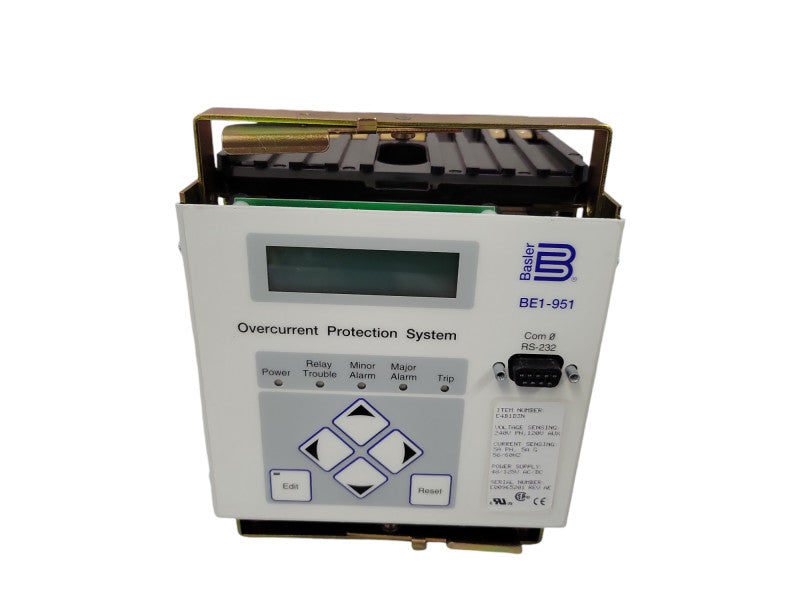 BASLER ELECTRIC BE1-951 OverCurrent Protectıon System %