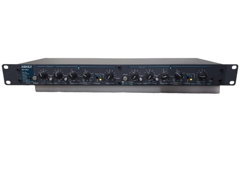 Ashley XR-1001 is Ashly XR-1001 Stereo 2-Way/Mono 3-Way Crossover.