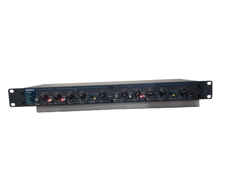 Ashley XR-1001 is Ashly XR-1001 Stereo 2-Way/Mono 3-Way Crossover.