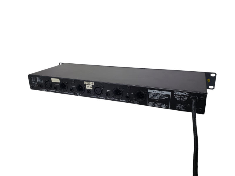 Ashley XR-1001 is Ashly XR-1001 Stereo 2-Way/Mono 3-Way Crossover.