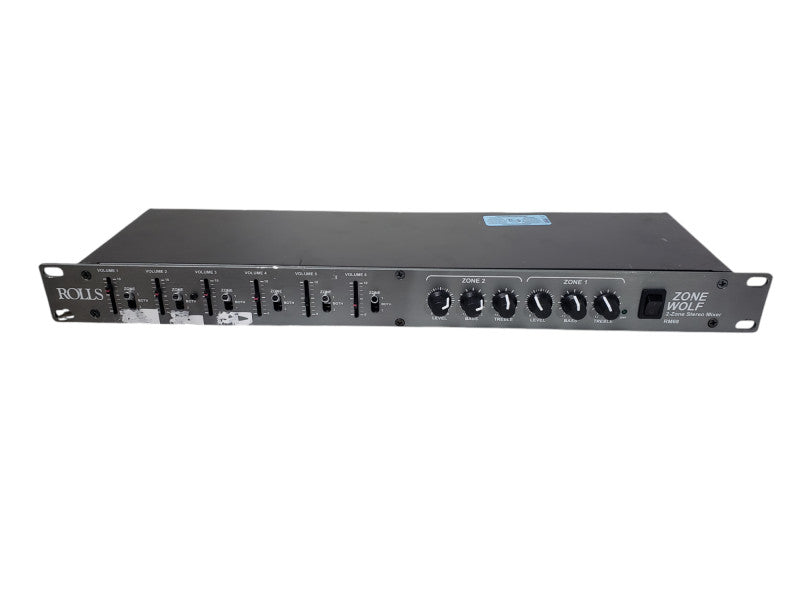 Rolls Zone Wolf RM68 Rack Mountable 2 Mixer