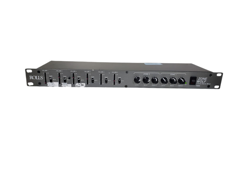 Rolls Zone Wolf RM68 Rack Mountable 2 Mixer