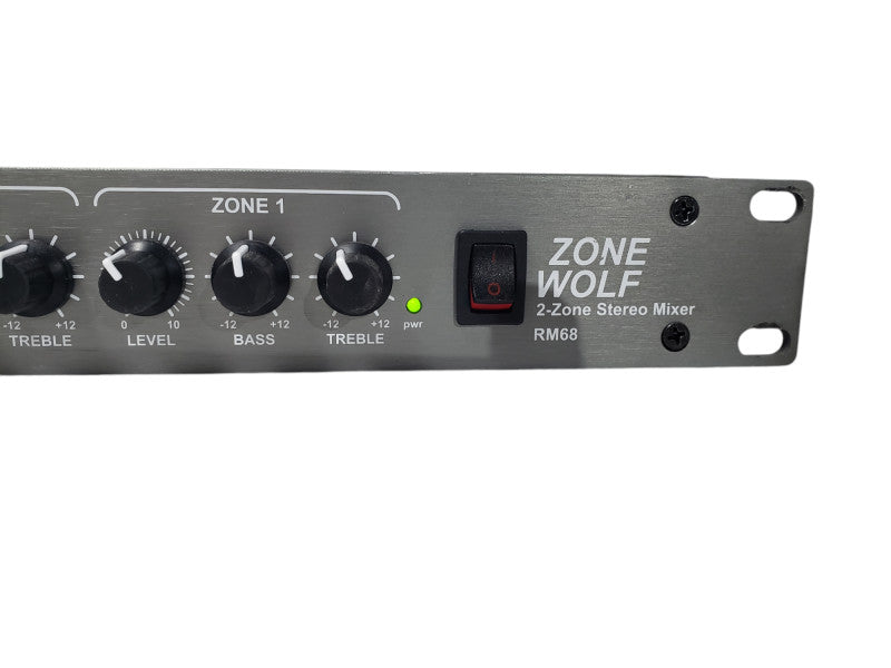 Rolls Zone Wolf RM68 Rack Mountable 2 Mixer