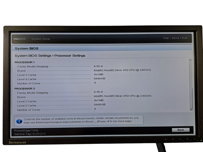 Dell T440 Tower Server 16x 2.5" | 2x Xeon Silver 4112, 128GB DDR4, H740P RAID