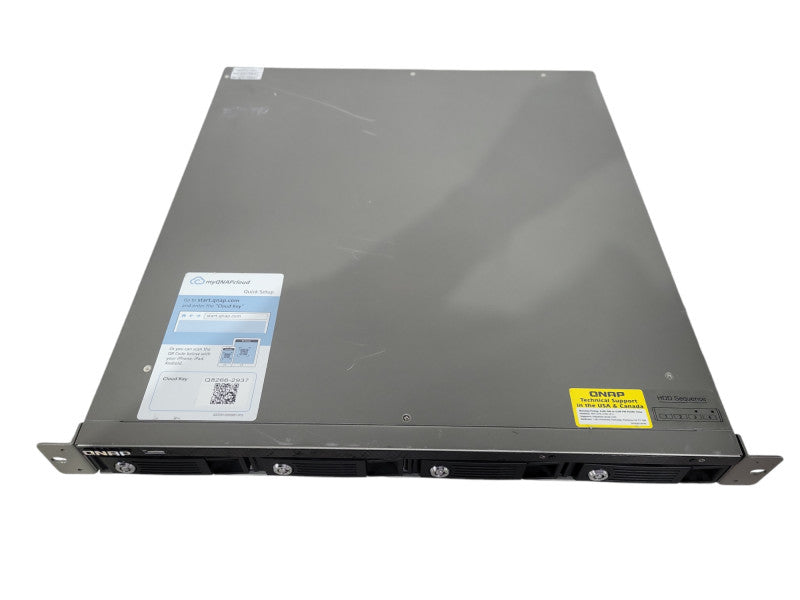 QNAP TS-451U 3x 2TB 1x 3TB HDD  4-Bay  NAS Server 1x PSU !