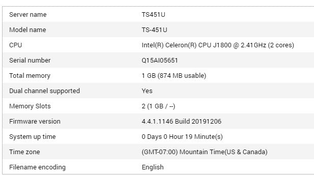 QNAP TS-451U 3x 2TB 1x 3TB HDD  4-Bay  NAS Server 1x PSU !