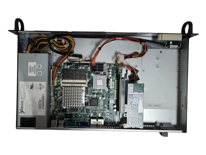 Supermicro 502-2 1U X7SPE-HF-D525, Atom D525 1.8GHz, 4GB RAM, No HDD