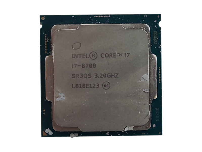 Intel Core i7-8700 Processor (3.2 GHz, 6 Cores, LGA 1151) - SR3QS Q