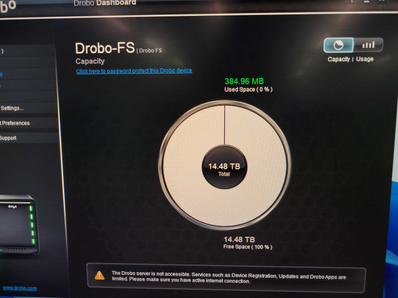 Drobo FS (DRDS2-A) 5-Bay NAS 5x4TB HDD %