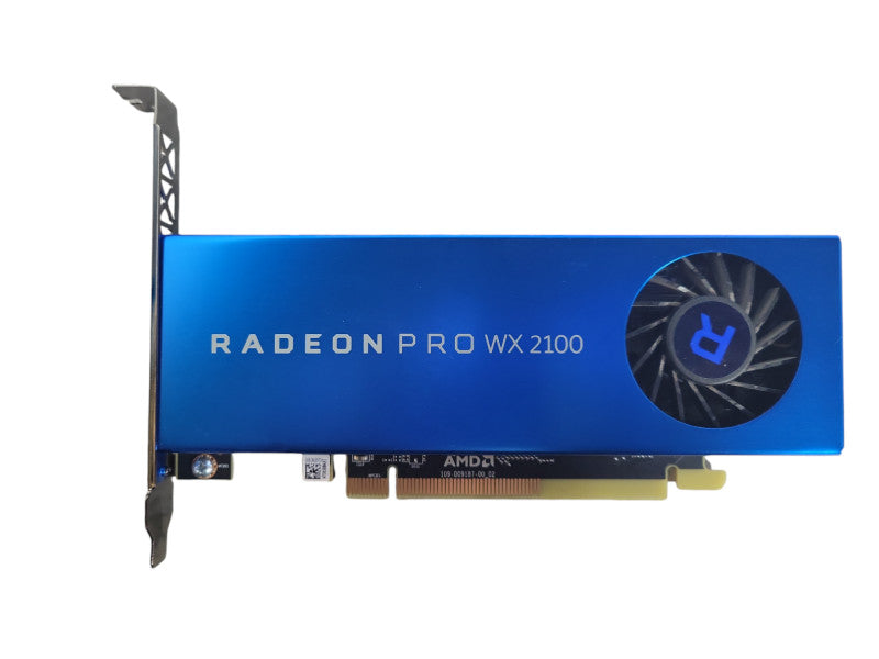 AMD Radeon Pro WX 2100 2GB GDDR5 Graphics Card 2xMini/1x DisplayPort Low prof !