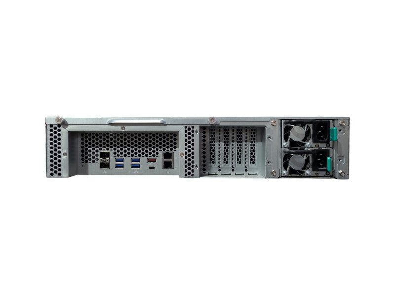 QNAP TS-1277XU-RP NAS w/ 9x 8TB Seagate IronWolf Pro HDD, 3x 6TB HDD