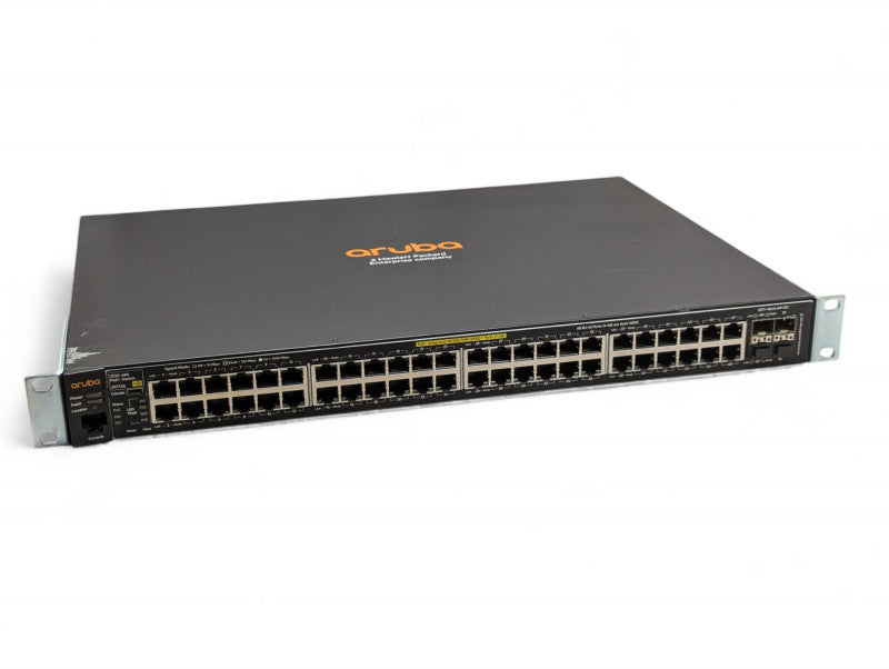 Aruba 2530-48G PoE+ Switch J9772A with 4x SPF Q-